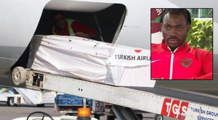 Atsu'nun cenazesi Gana'ya gönderildi