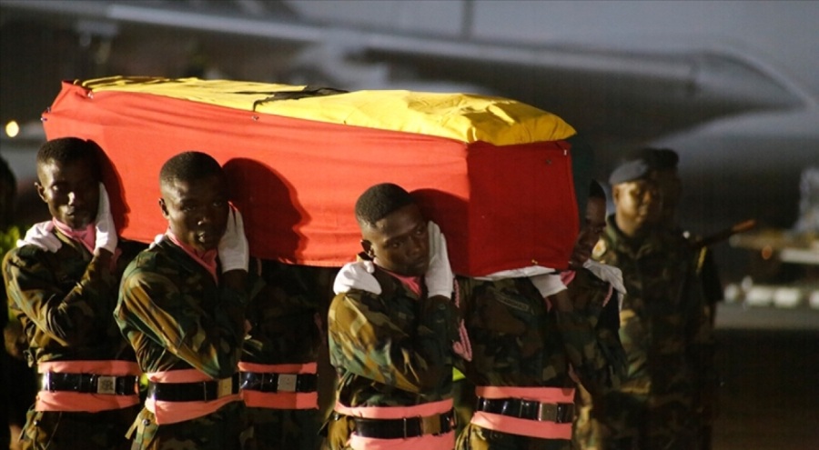 Depremde yaşamını yitiren Hataysporlu Atsu'nun cenazesi ülkesi Gana'ya getirildi