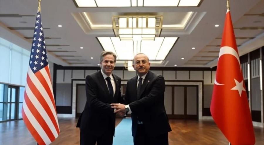 Dışişleri Bakanı Çavuşoğlu, ABD'li mevkidaşı ile bir araya geldi