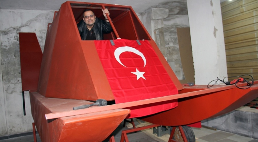 Karada ve denizde gidebilen arama kurtarma aracı yapmak için çalışmalarına başladı