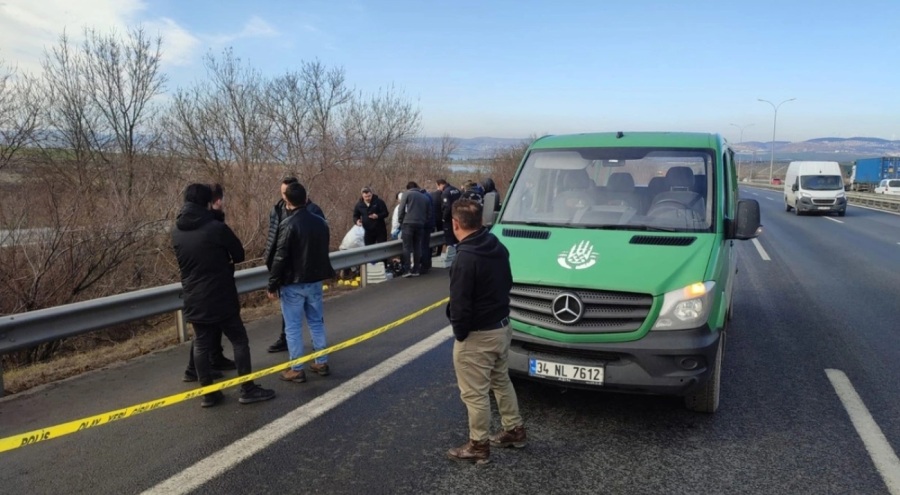 TEM otoyolunda ceset bulundu