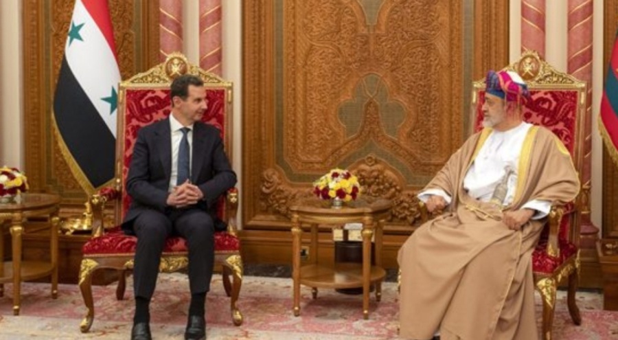 Suriye Devlet Başkanı Esad, deprem sonrası Umman'ı ziyaret etti