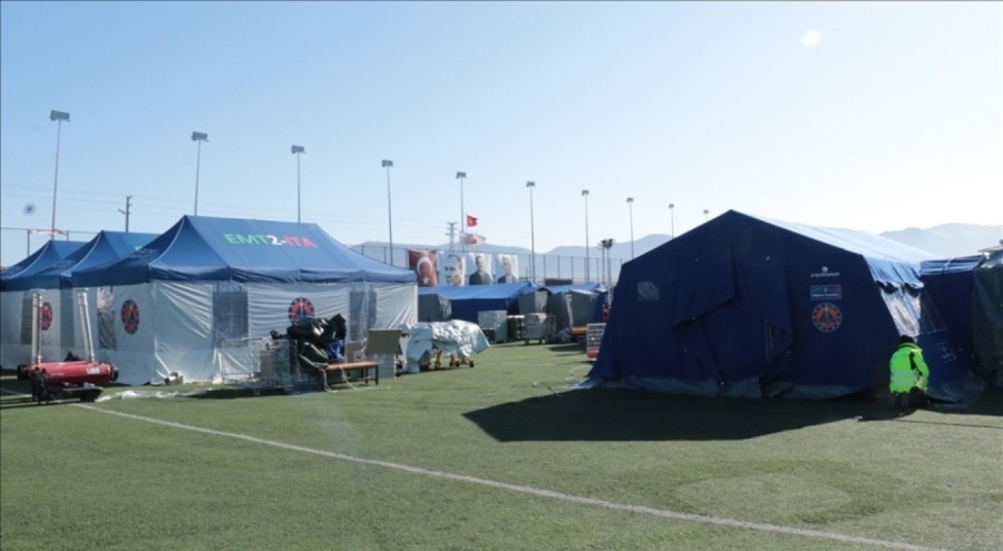 Genel müdürlükten "Defne'deki sahra hastanesine ziyaretler yapılmaktadır" açıklaması