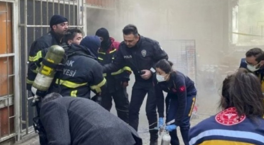 Uşak'ta bir kişi yanarak yaşamını yitirdi