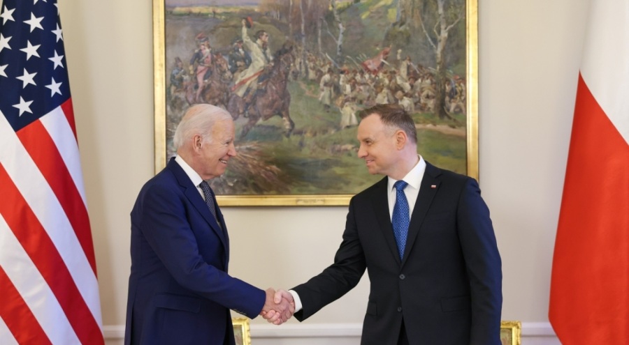 ABD Başkanı Biden, Polonya'ya gitti