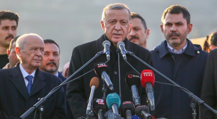 Erdoğan Nurdağı'nda konuştu: 11 ilde, konut ve köy evlerinin inşasına martta başlayacak