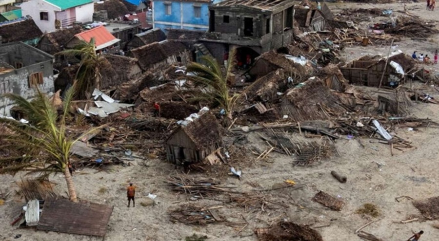 Madagaskar'da kasırga 4 can aldı