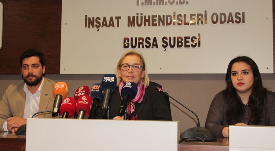 İMO Bursa Şubesi Gençlik Komisyonu Başkanı Aslan:  İmar Affı dün cinayetti, bugün de cinayettir