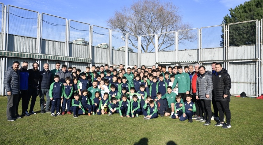 Sercan Yıldırım'dan Bursaspor'a ziyaret