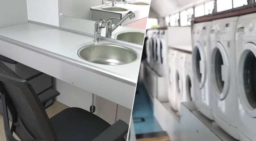 Mansur Yavaş: Atıl otobüslerden dönüştürdüğümüz mobil çamaşırhane ve berber merkezlerimiz yola çıktı