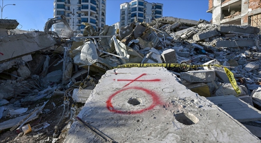 Ankara Adliyesi personelinin deprem bölgelerindeki çalışmaları devam ediyor