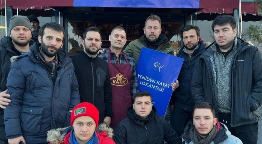 Şef Ömür Akkor depremzedelere lokanta açtı