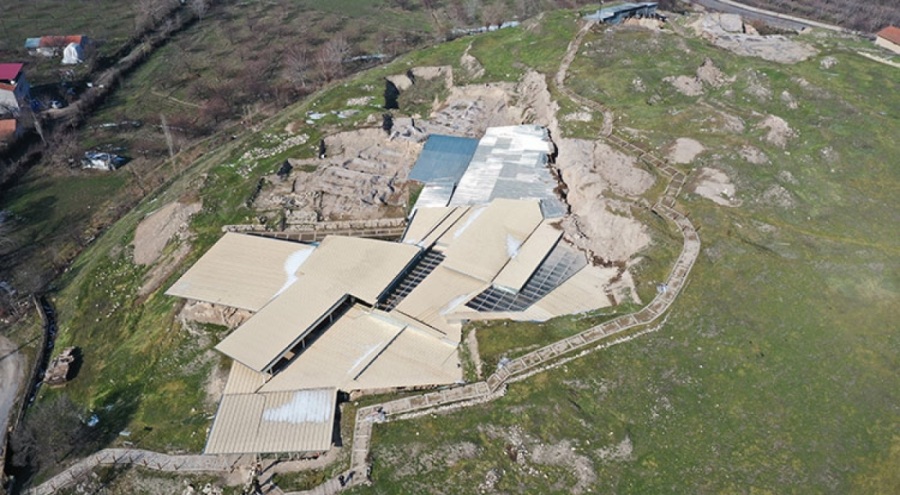 Arslantepe Höyüğü depremde kısmen zarar gördü