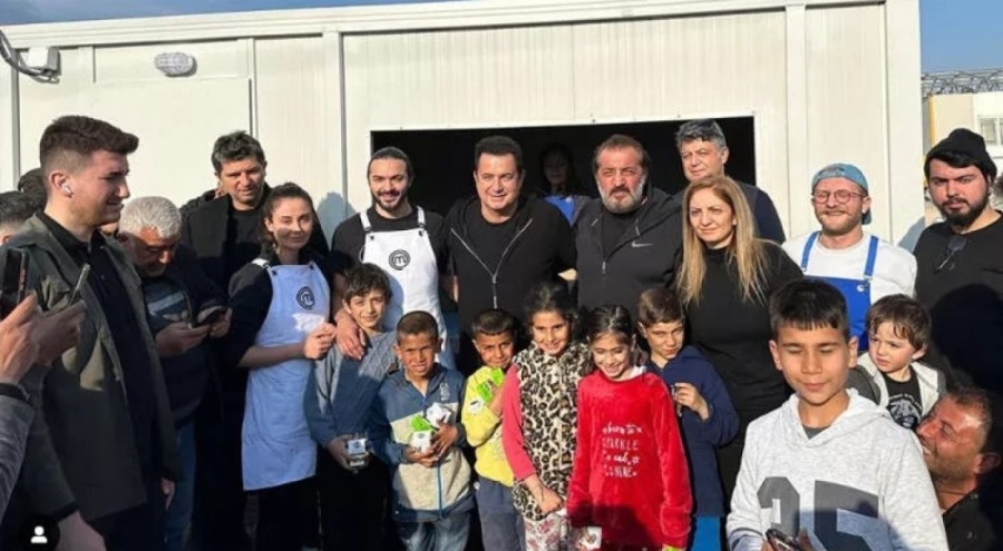 Acun Ilıcalı'dan deprem bölgesine ziyaret