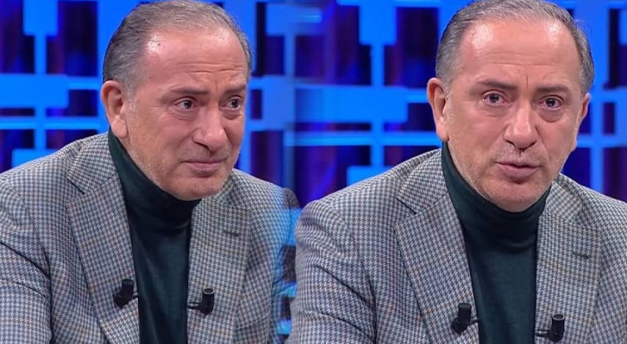 Fatih Altaylı, afet bölgesinden dönen Berfu Yenenler ile konuşurken gözyaşlarını tutamadı