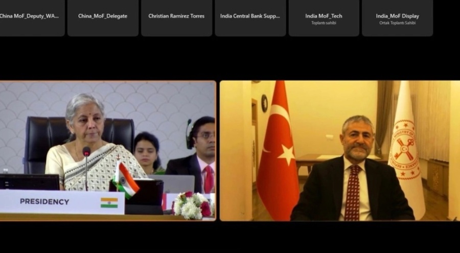 Bakan Nebati, G20 Maliye Bakanları Toplantısı'na katıldı