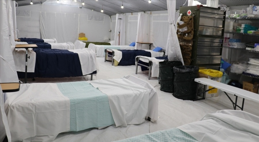 Dışişleri Bakanlığı'ndan "Deprem bölgelerinde 28 ülke 31 sahra hastanesi kurdu" paylaşımı