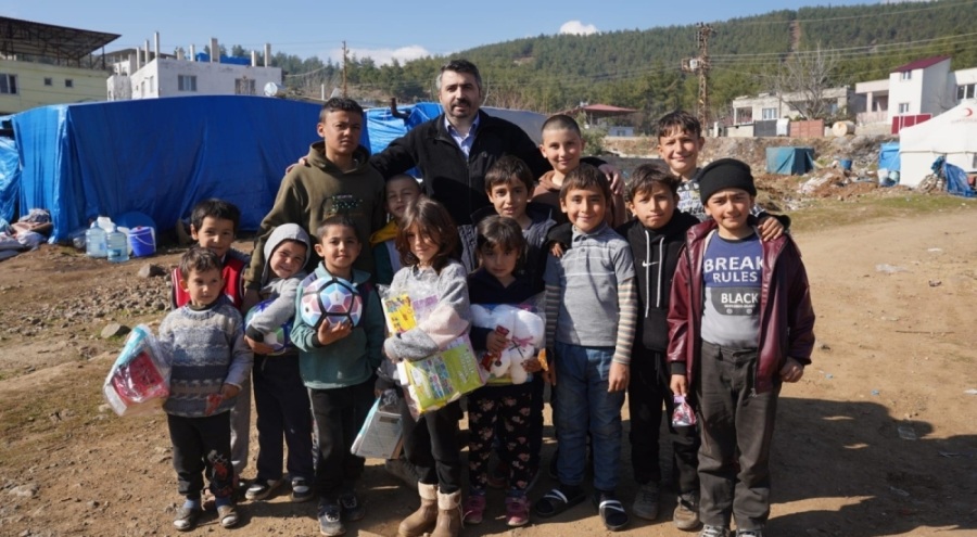 Yıldırım'dan afetzede çocuklara oyuncak kampanyası