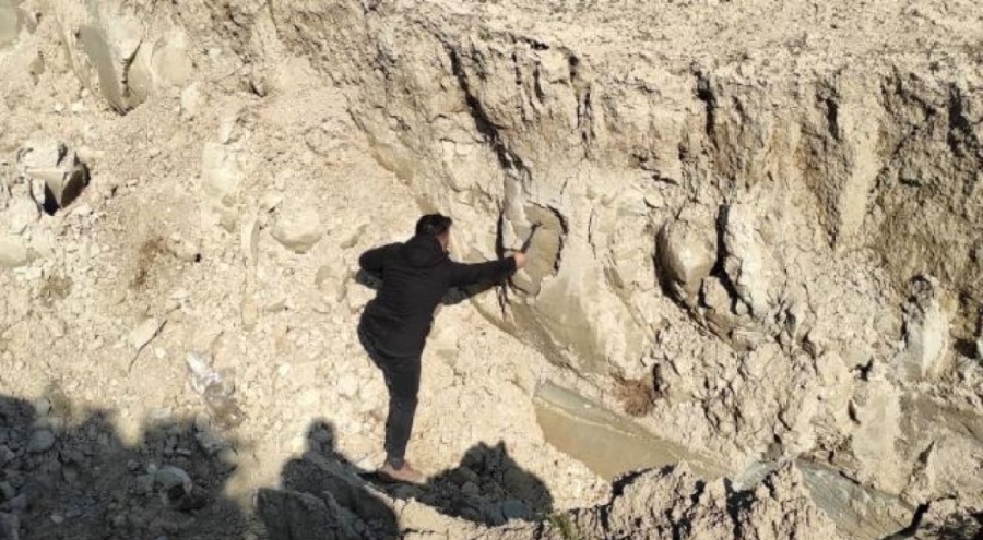 Deprem bölgesinde değişik kütle hareketleri belirlendi