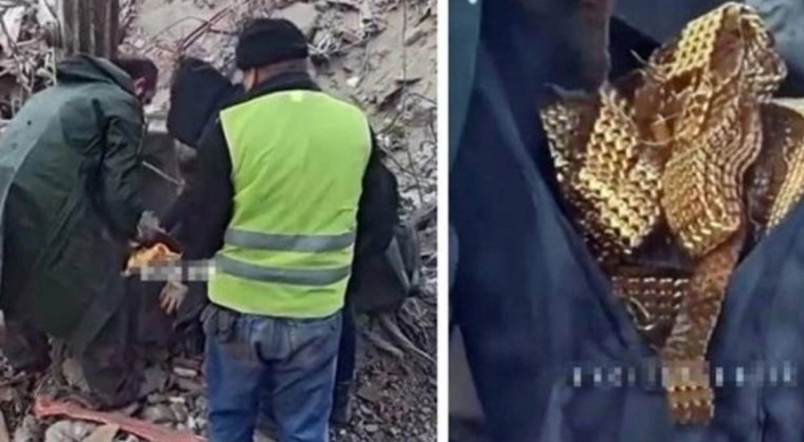 Enkazda bulunan 78 kilo altının sahibi ünlü isim çıktı