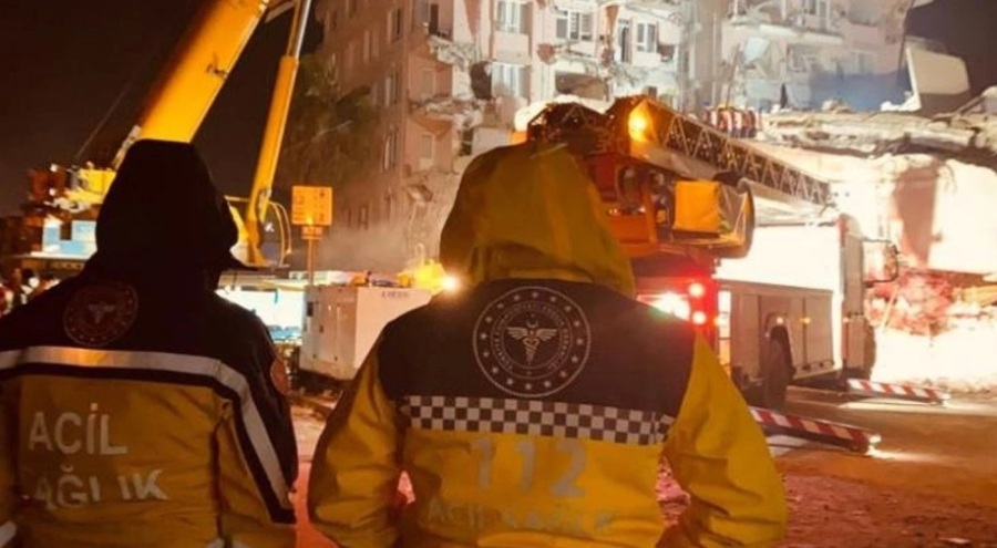 112 ekipleri deprem bölgesindeki dehşeti anlattı