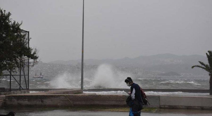 Ege Denizi için kuvvetli 'fırtına' uyarısı