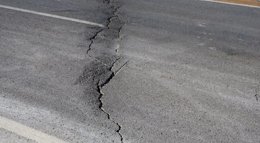 Bu sefer görüntüler Aksaray'dan, yollar ve araziler yarıldı