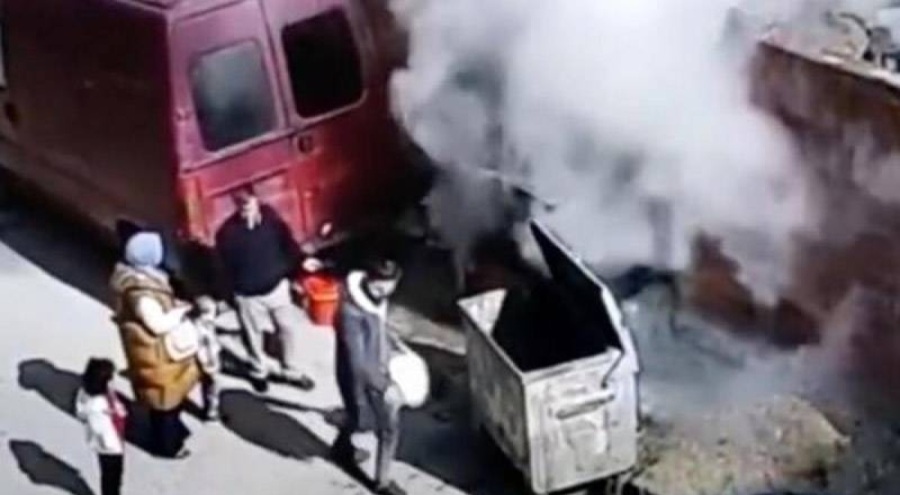 Kedi kulübelerini ateşe veren şüpheli gözaltına alındı