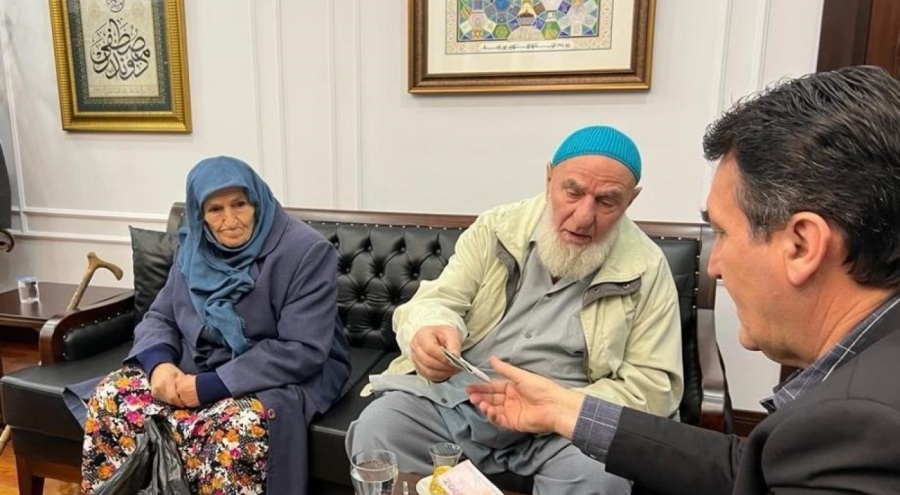 Bursa'da depremzedeler için duygulandıran yardım