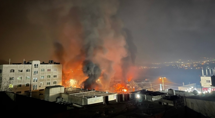 İsrailli yerleşimciler Filistin'e saldırdı