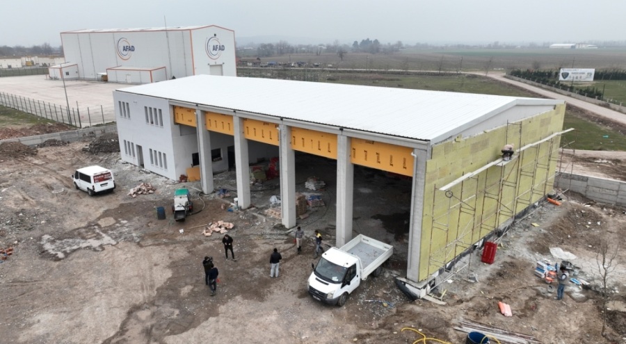 Karacabey'e yeni itfaiye binası yapılıyor