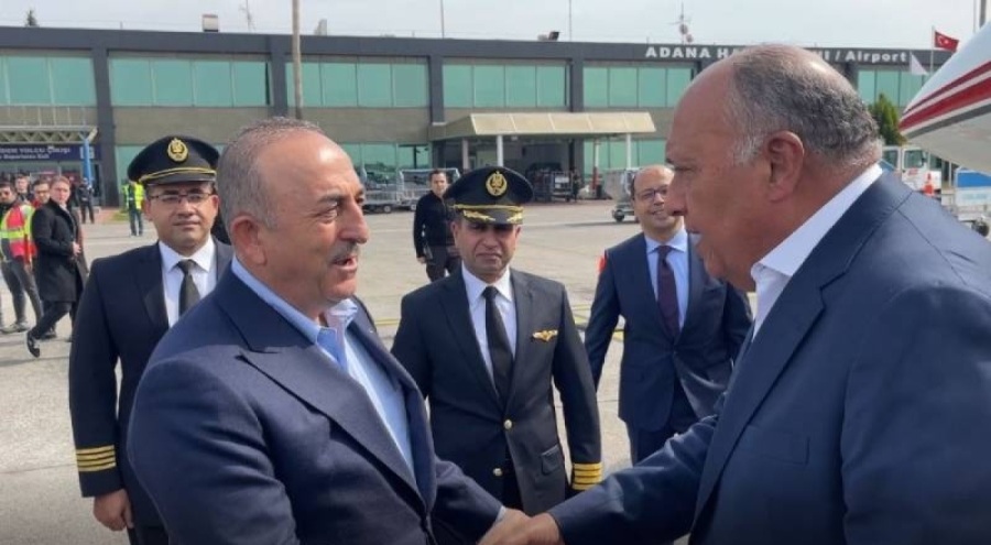 Mısır Dışişleri Bakanı, Çavuşoğlu ile 10 yıl sonra Türkiye'de görüştü