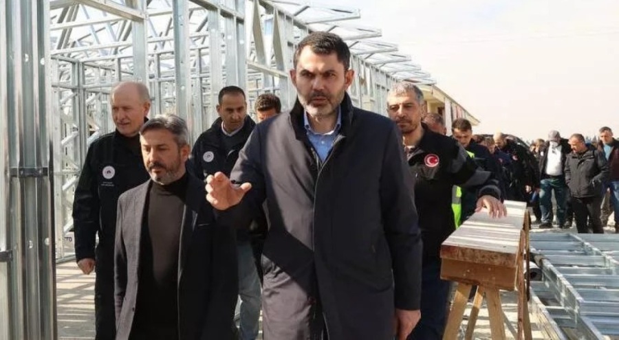 Bakan Kurum: Adıyaman'a 3 bin prefabrik ev yapılıyor