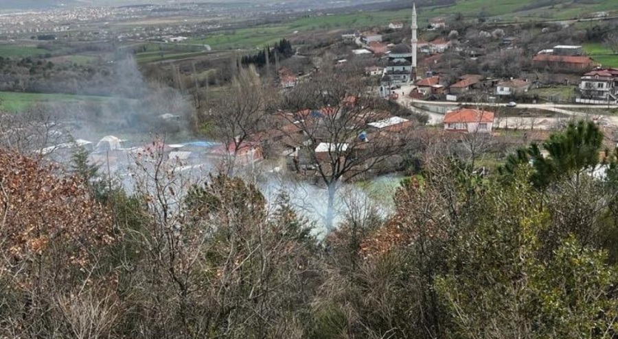 Balıkesir Gönen'de orman yangını