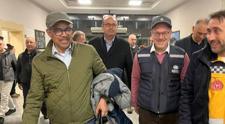 DSÖ Genel Direktörü Dr. Tedros, Gaziantep'te