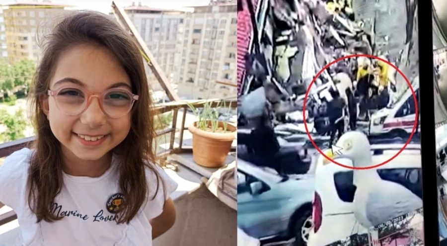 Enkazdan kurtarılan Erva'nın ambulansa bindirildiği görüntüler ortaya çıktı!