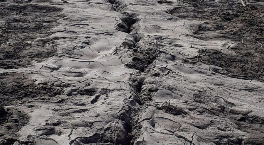 Depremle yarılan tarlalardan yüzeye su fışkırdı!