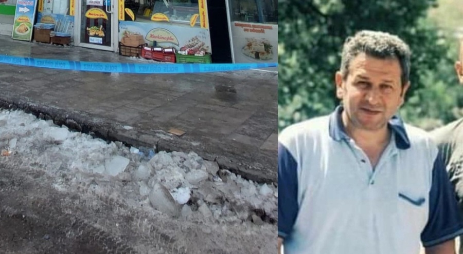 Başına buz kütlesi düştü, öldü!