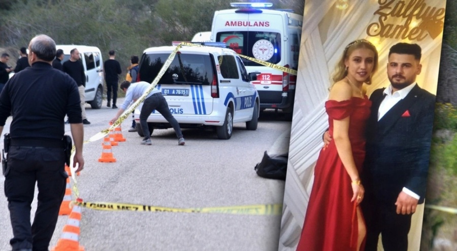 Nişanlı çift yol kenarında başlarından vurularak öldürüldü!