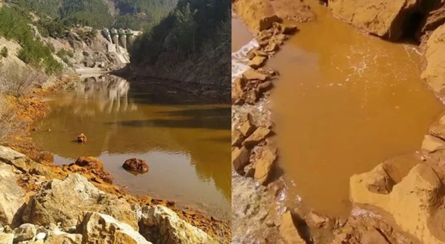 Adana'da kaynak suyu çamur rengine döndü