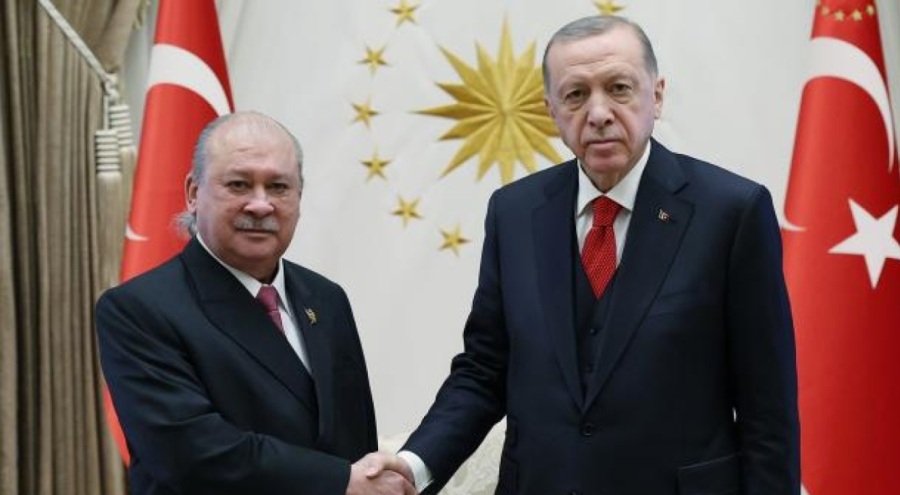 Cumhurbaşkanı, Johor Sultanını kabul etti