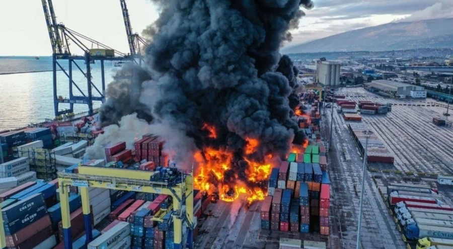 İhracatçılardan İskenderun Limanı yangınına ilişkin tazmin talebi