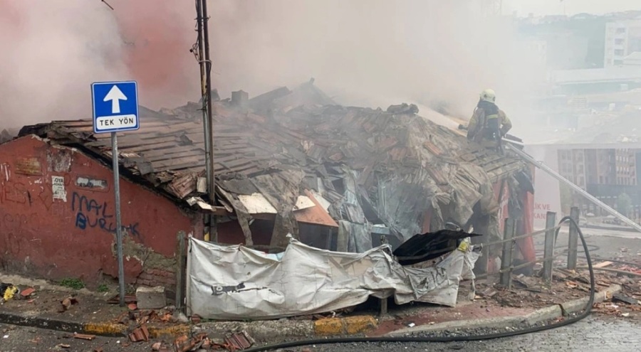İstanbul Şişli'de gecekonduda patlama meydana geldi!
