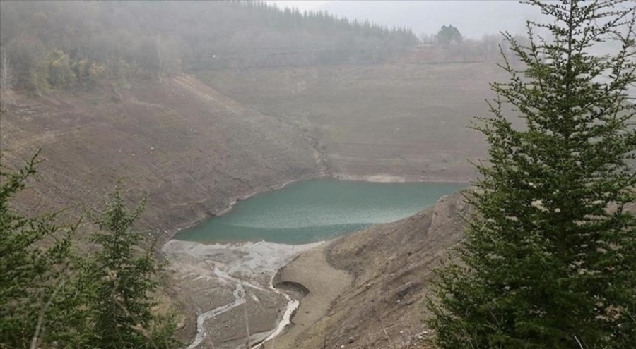 Kocaeli'deki Yuvacık Barajı'nın su seviyesi yüzde 50 olarak kaydedildi