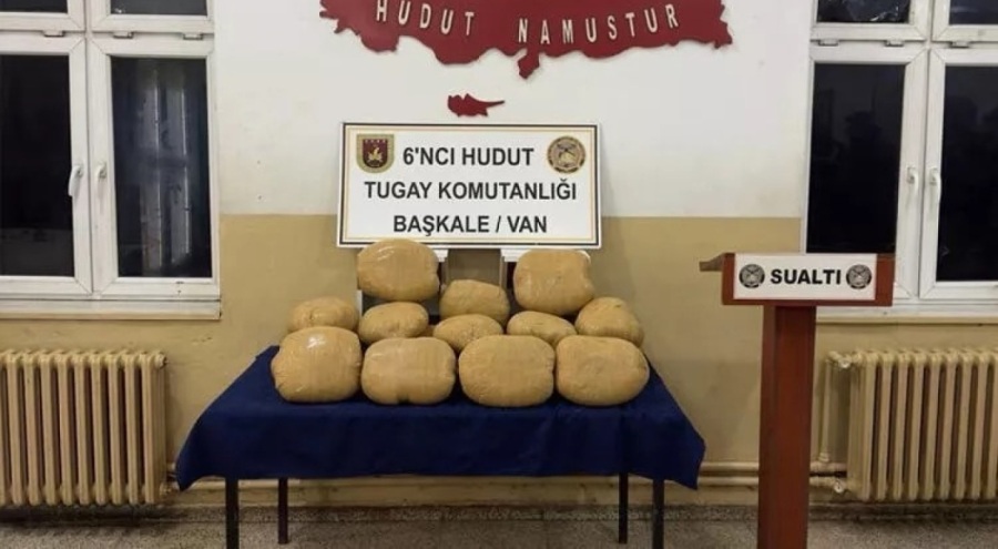 MSB duyurdu: Van'da 100 kilogram esrar ele geçirildi