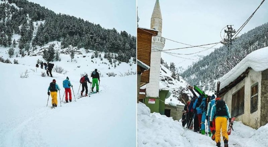 Kayakçıların üzerine çığ düştü: 2 kişi yaşamını yitirdi