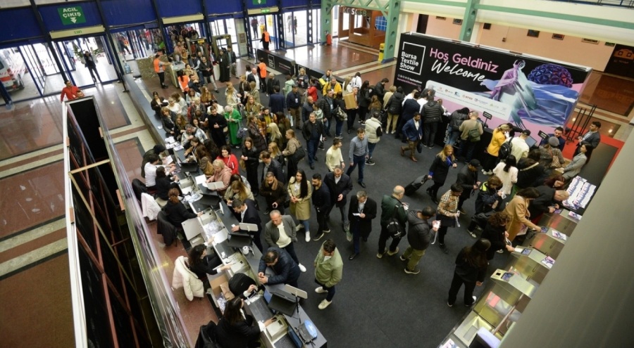 Bursa Textile Show Fuarı'nı 8 bin kişi ziyaret etti