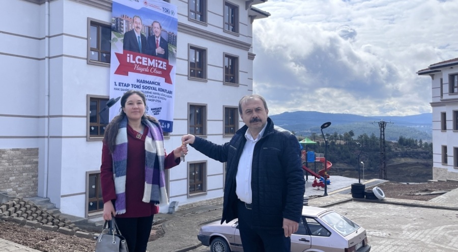 Bursa Harmancık'taki sosyal konutlar sahiplerine teslim edilecek