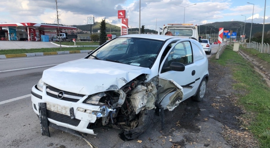 Balıkesir-Bursa Karayolu üzerinde kaza