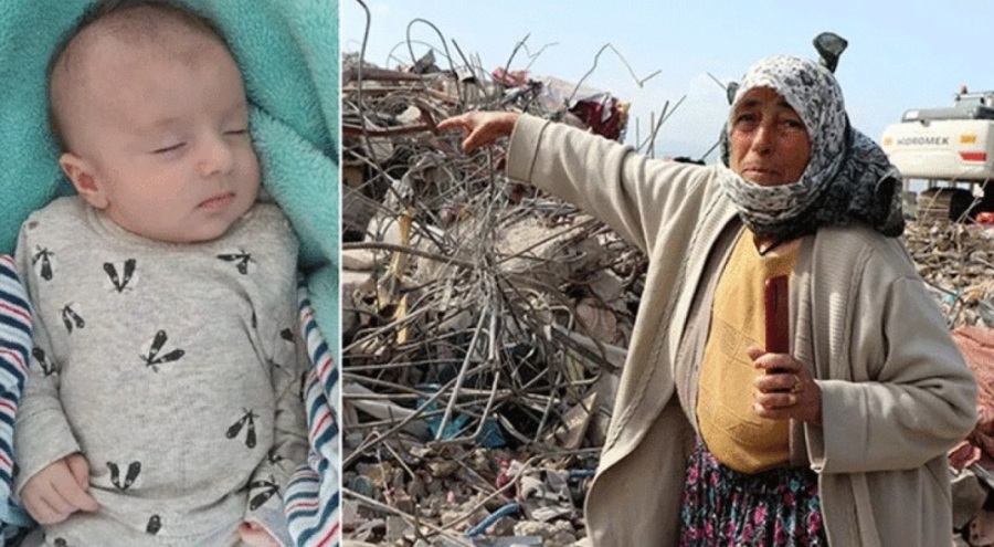 Depremde kahreden olay! Geriye 20 günlük bebek kaldı